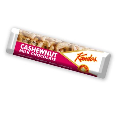 Picture of KANDOS BAR CASHEWNUTS CHOCOLATE 45G