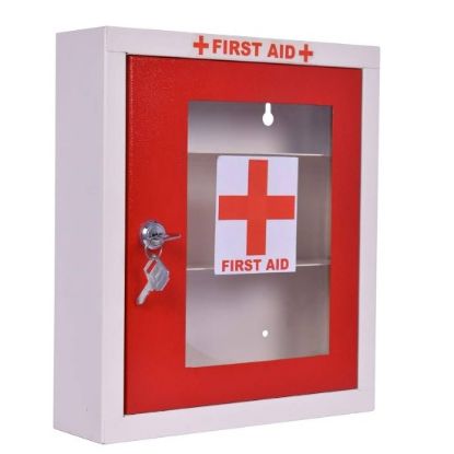 Picture of FIRST AID BOX (12" x 13") GLASS (L)